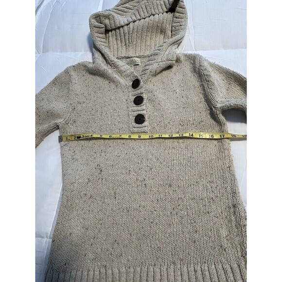 CABELA’S Women’s 3 Button Hooded Pullover Sweater Medium Grandpa Core - Picture 9 of 10